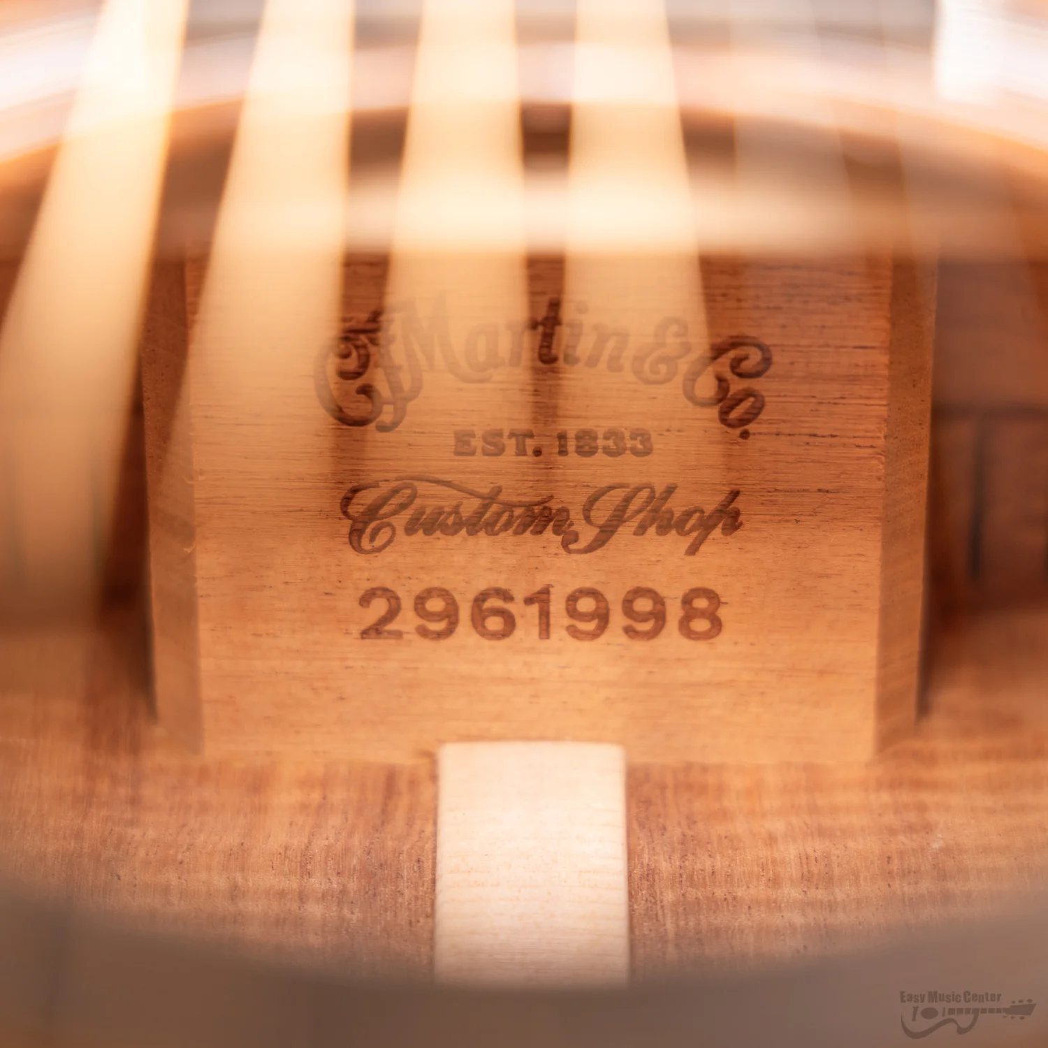 Martin D-28-KOA-CS - Custom Shop - Highly Flamed Koa (#2961998) - Image 10