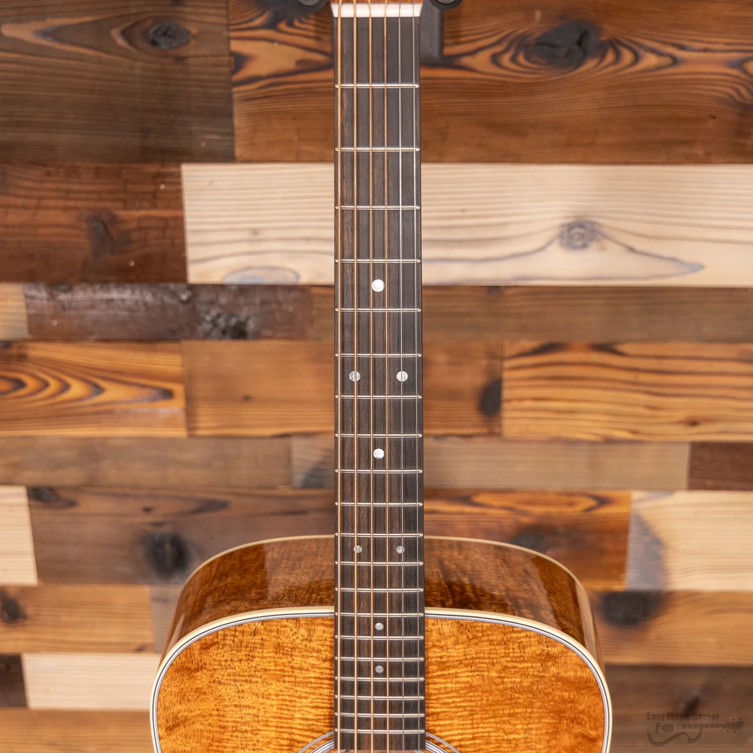 Martin D-28-KOA-CS - Custom Shop - Highly Flamed Koa (#2961998) - Image 6
