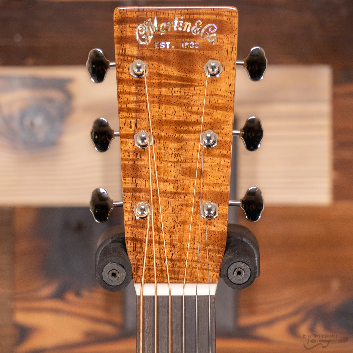 Martin D-28-KOA-CS - Custom Shop - Highly Flamed Koa (#2961998) - Image 8