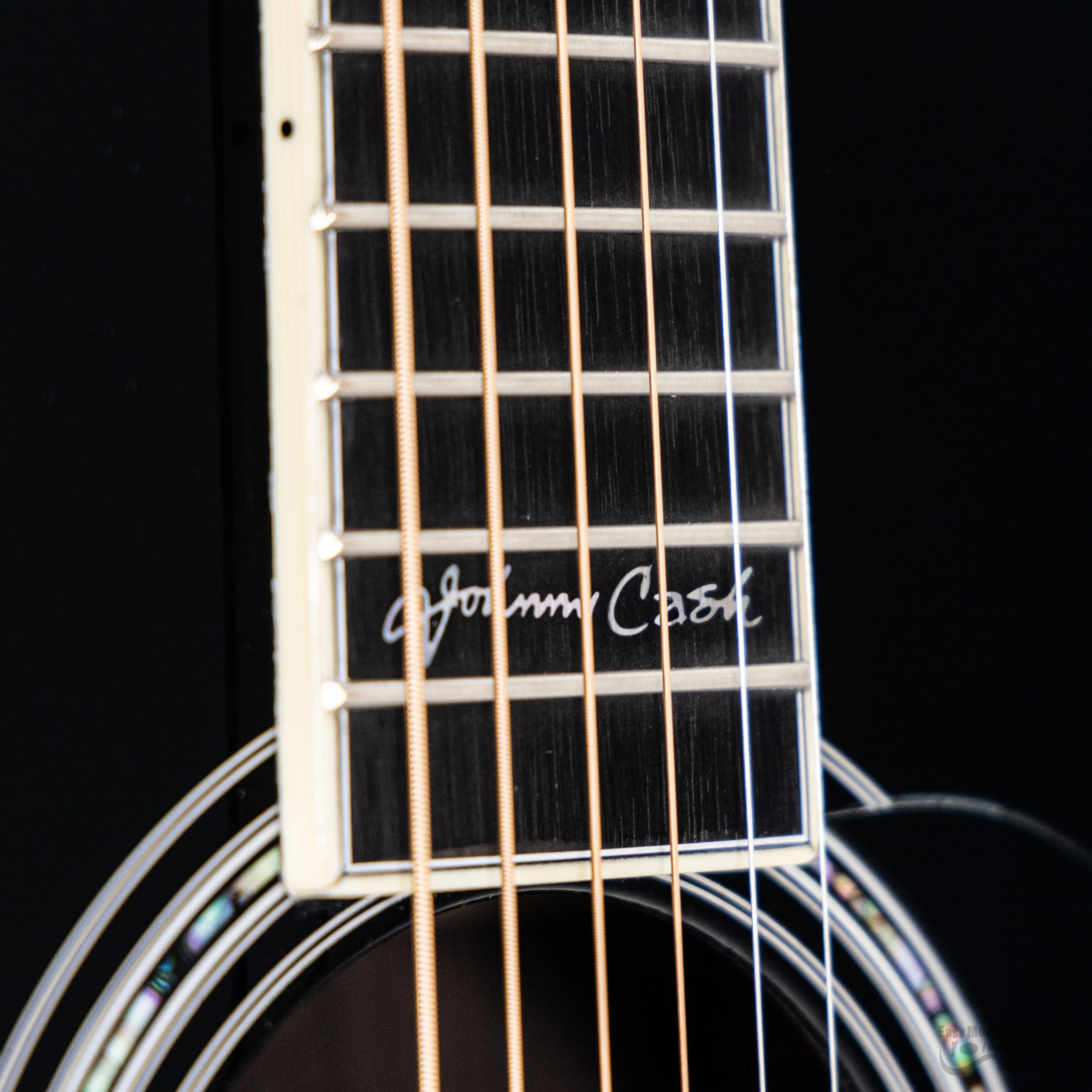 Martin D-35-JOHNNYCASH Johnny Cash Signature Acoustic Guitar (#2605691) - Image 10