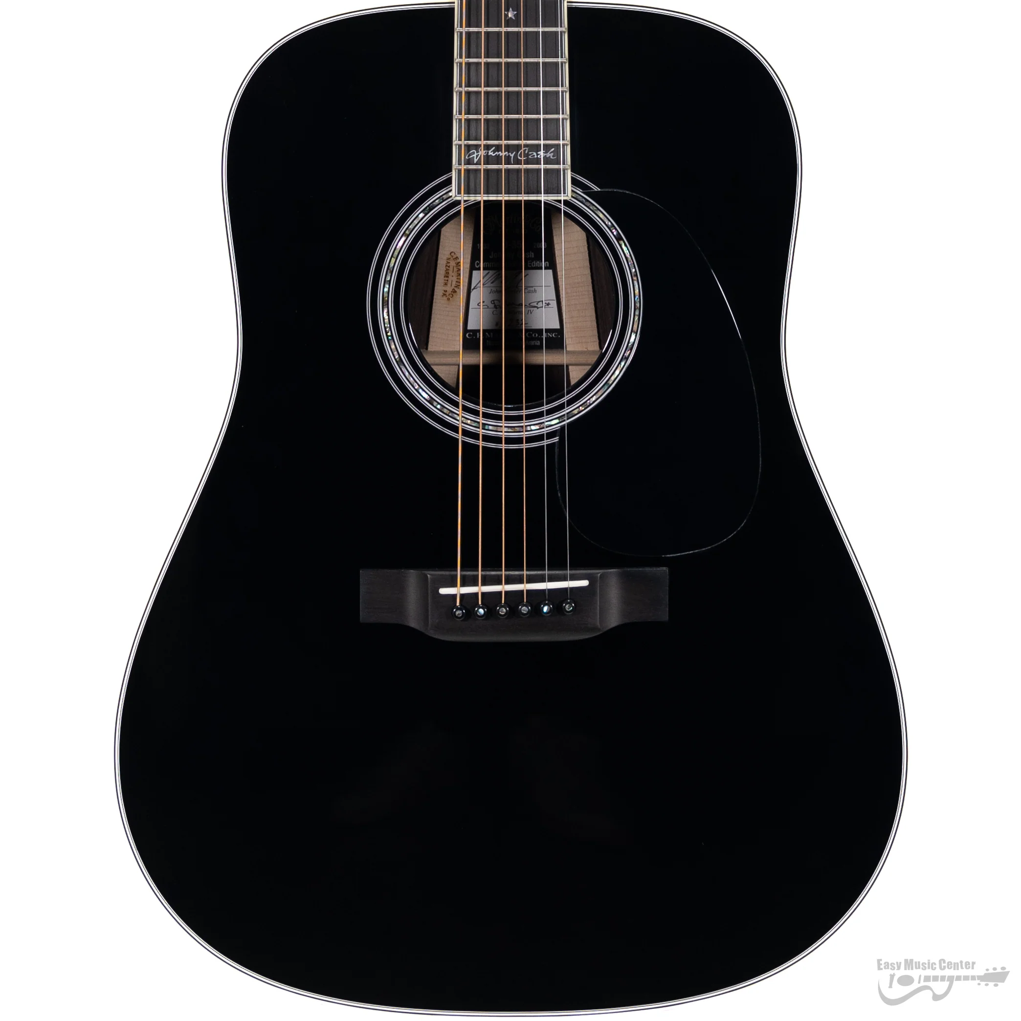 Martin D-35-JOHNNYCASH Johnny Cash Signature Acoustic Guitar (#2605691) - Image 3