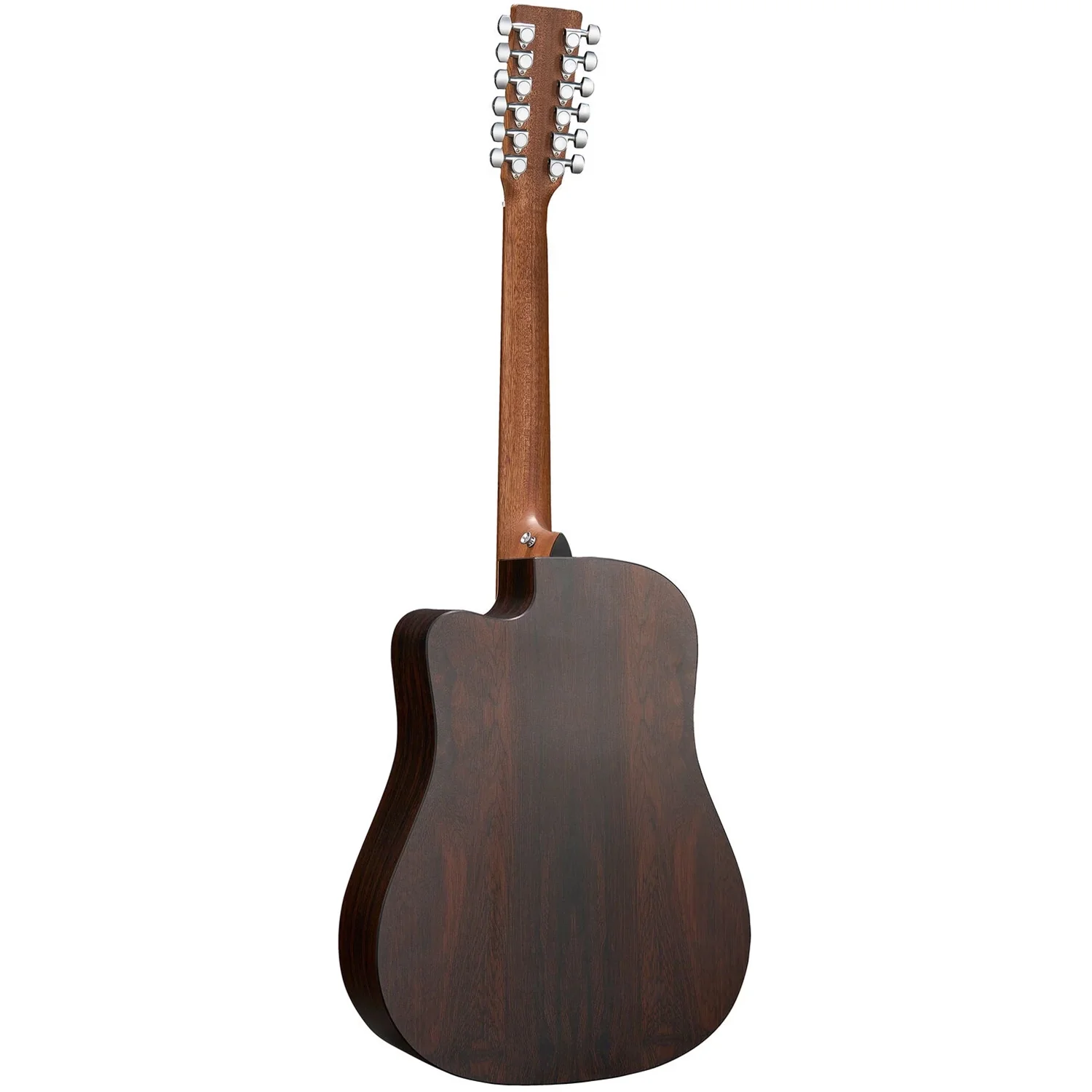Martin DC-X2E-12-BRAZ-RW X-Series Dreadnought 12-string Guitar w/ Electronics, Cutaway, Sitka Spruce Top, Brazilian RW HPL b/s - Image 2