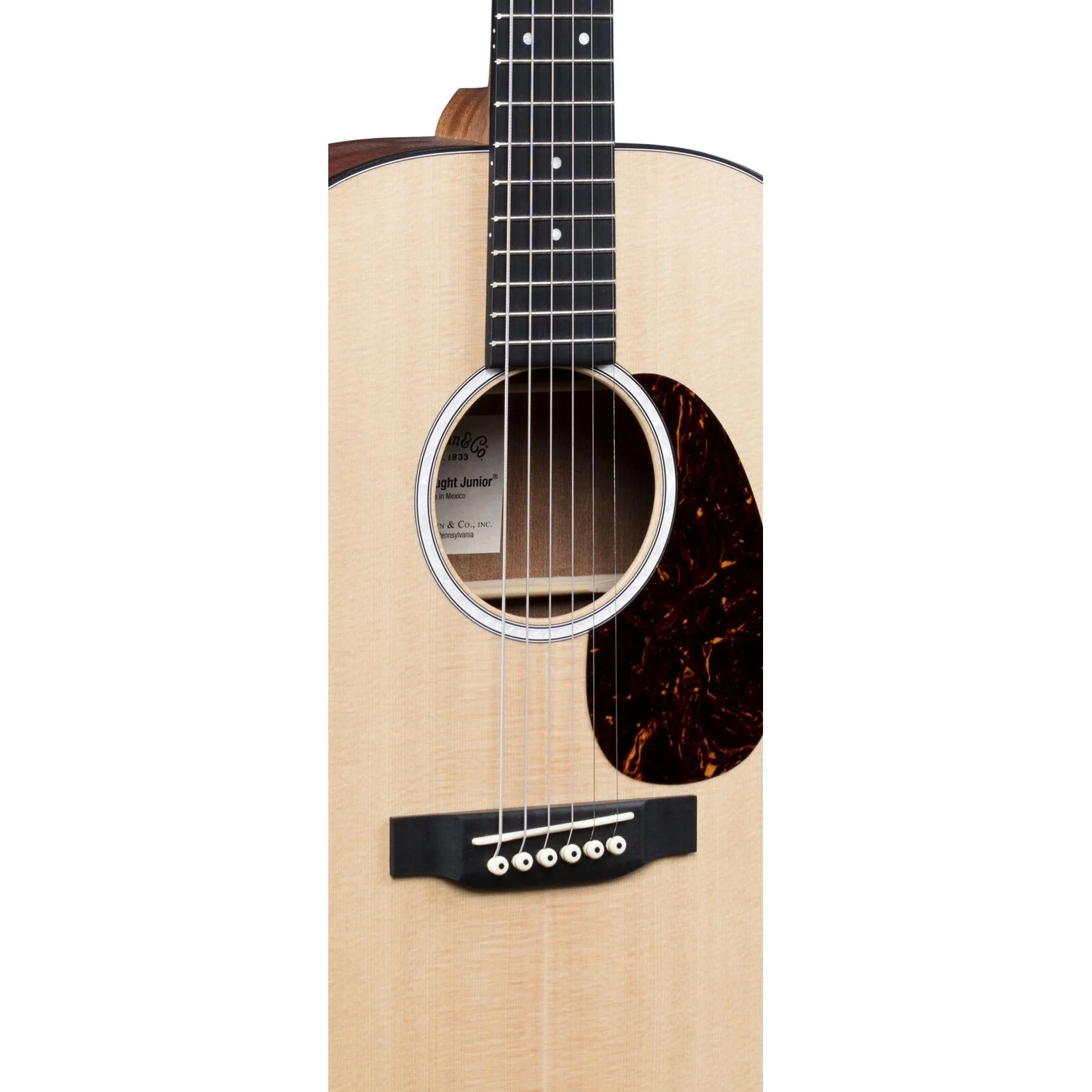 Martin DJR-10E Dread Jr. Acoustic-Electric Guitar - Image 4