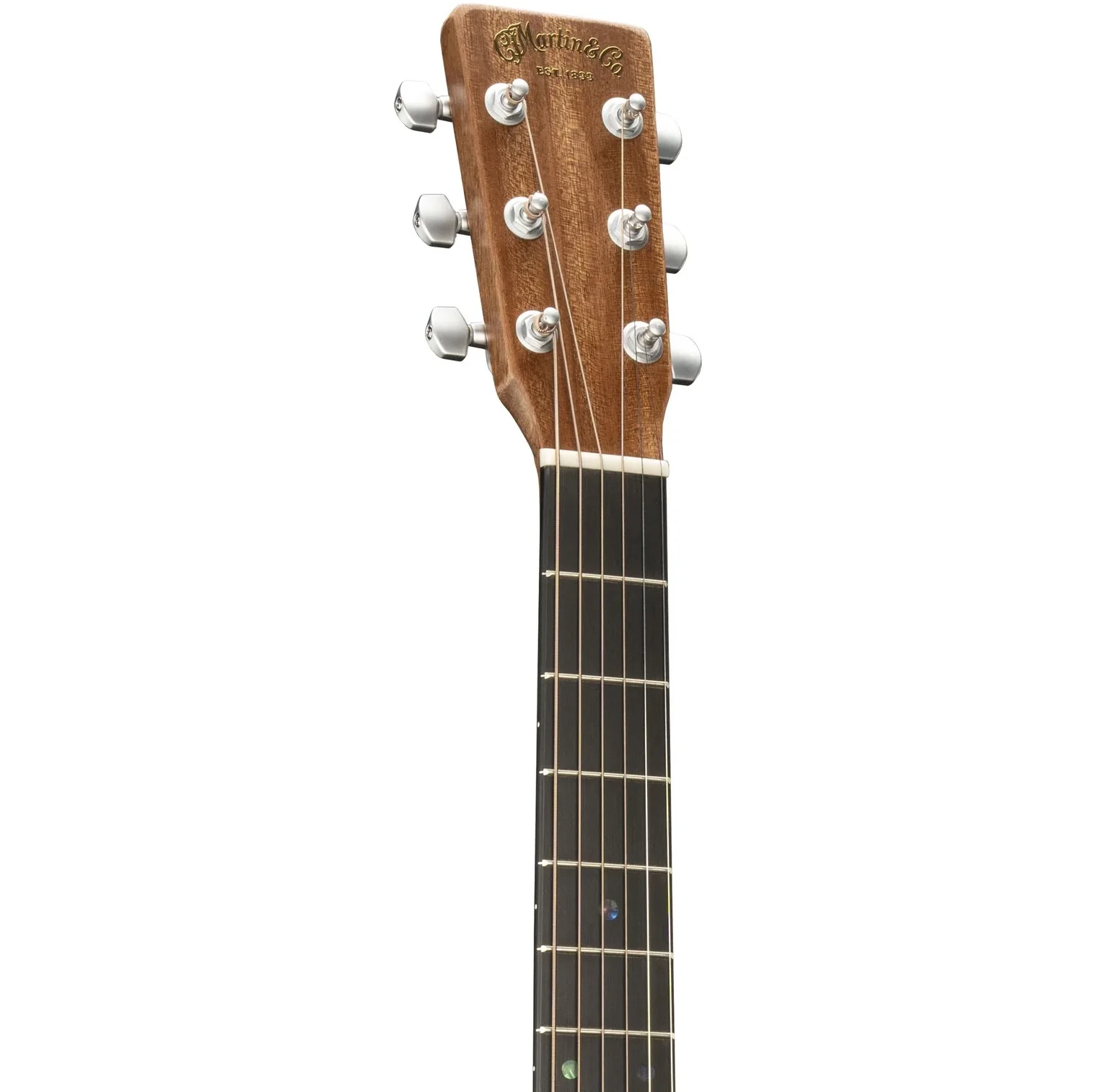 Martin DJR-E-STMSTR Junior Series Dreadnought Guitar w/ Electronics, Sapele Top/b/s, Satin StreetMaster - Image 4