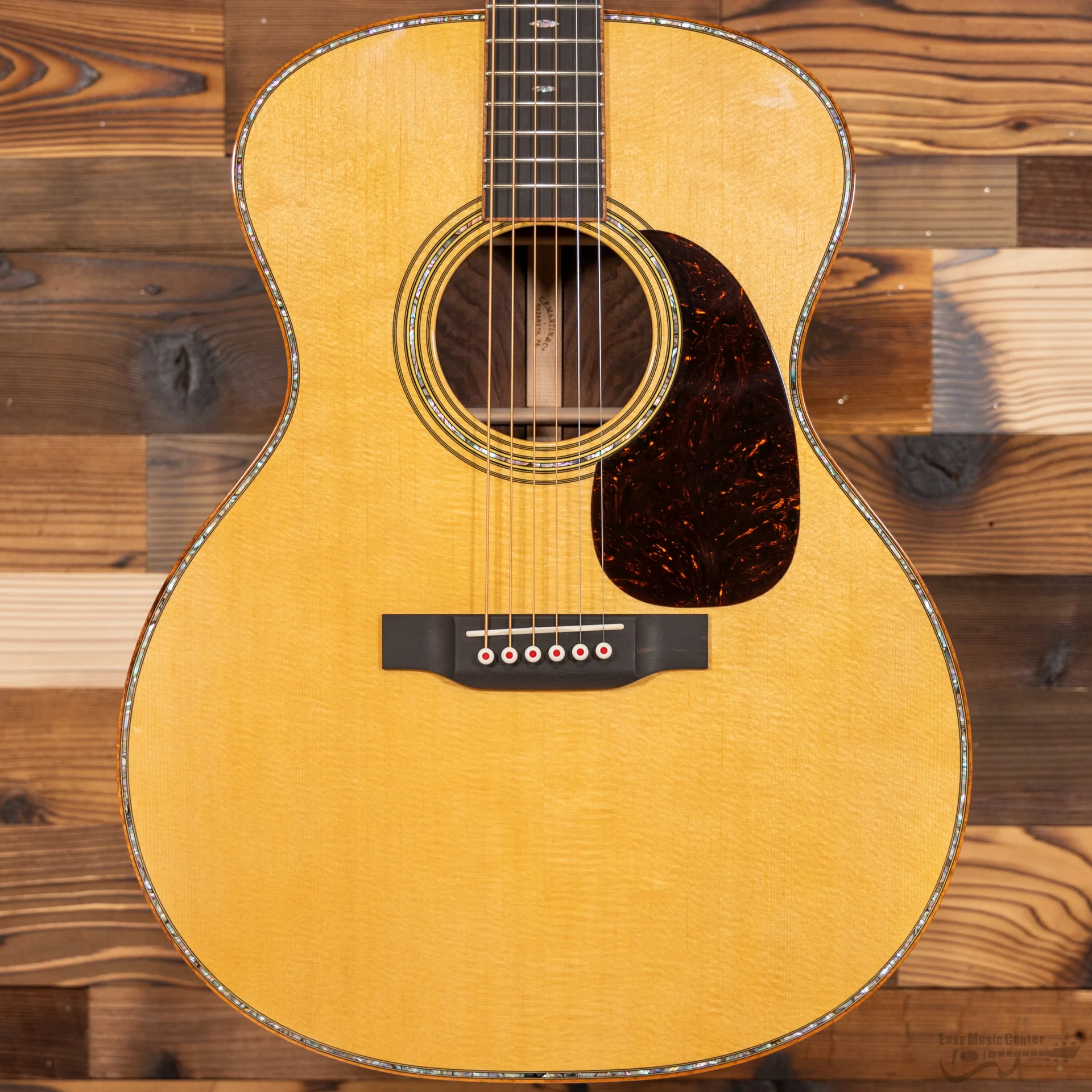 Martin GP-14-CUSTOM GP-14 Custom, Spruce Top, WGRW Back, RW Sides, Koa Binding (#2744403) - Image 2
