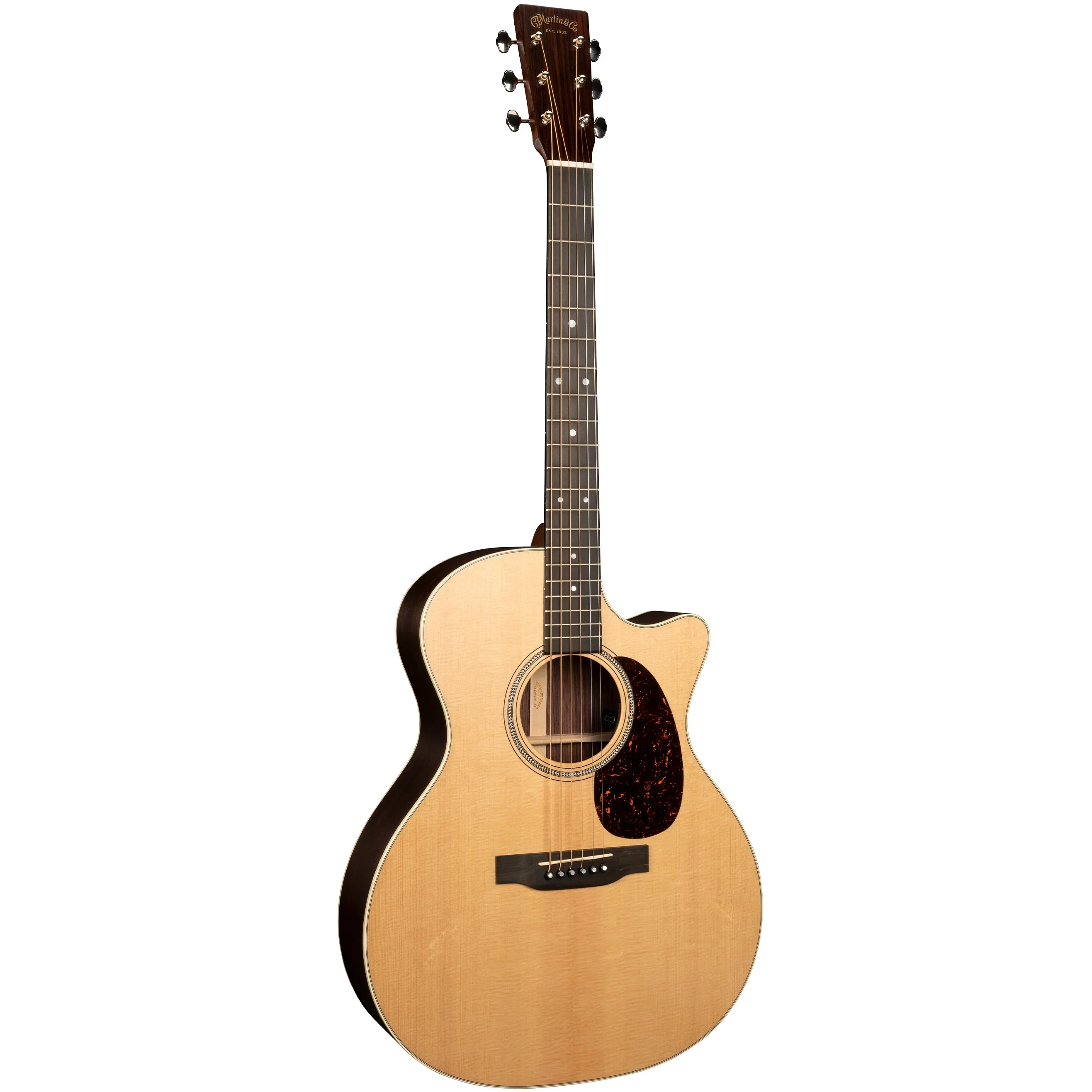 Martin GPC-16E-01 Acoustic Guitar, Spruce Top, Rosewood B/S, Satin, Natural