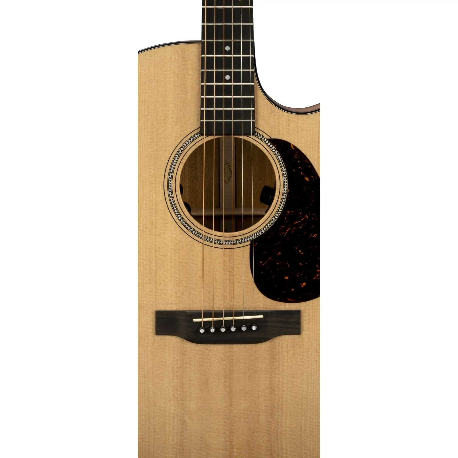 Martin GPC-16E-MAH 16 Series Grand Performance Cutaway Acoustic-Electric Guitar - Image 3