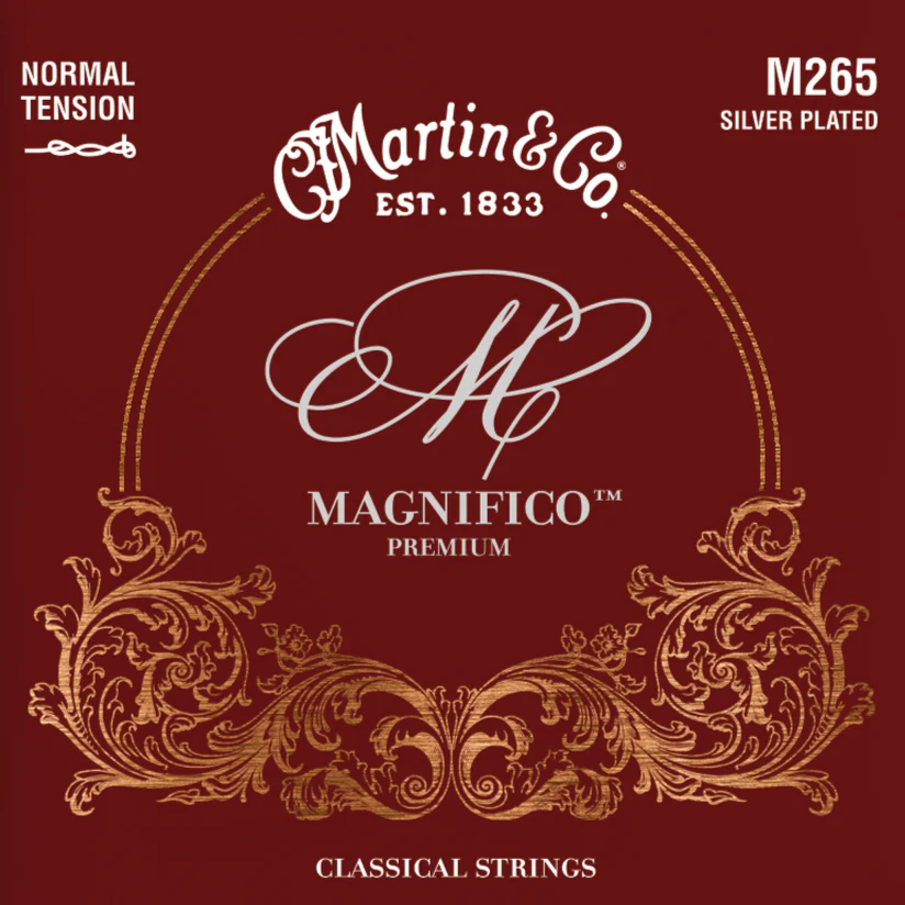 Martin M265 Premium Classical Guitar Strings, Normal Tension