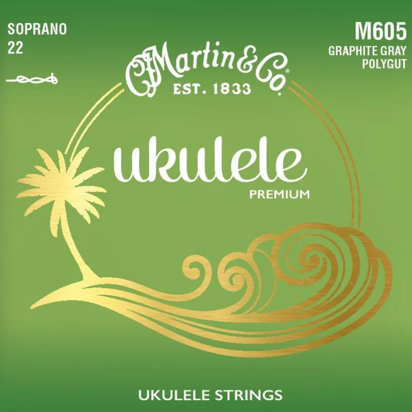 Martin M605 Soprano Ukulele Polygut Strings