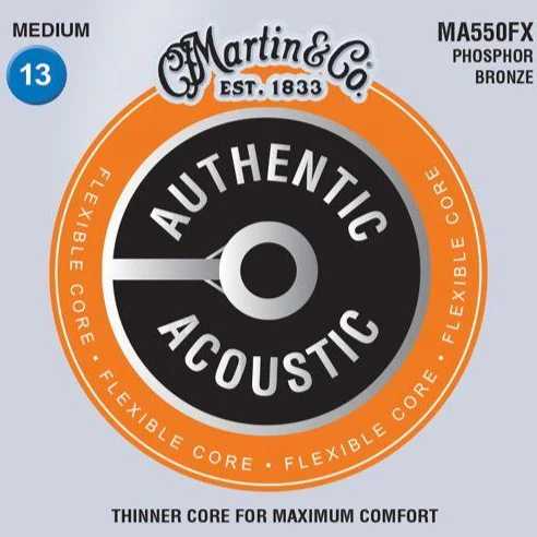 Martin MA550FX Authentic Flexible Core, Medium, 92/8, 13-56
