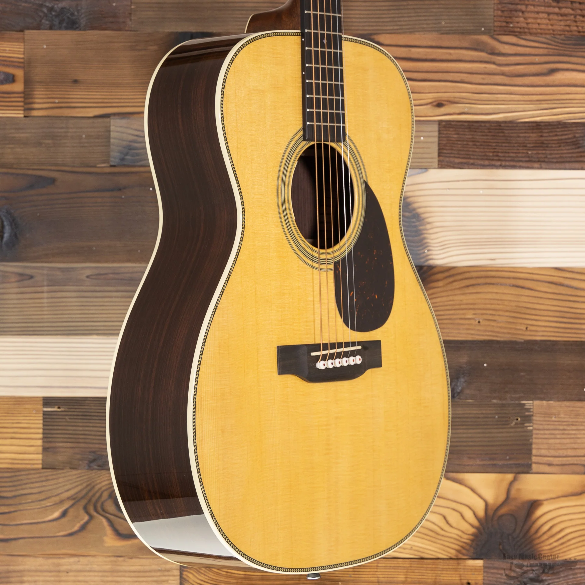 Martin OM-28E-LRB Orchestra Acoustic Guitar with LR Baggs Pickup (#2770597) - Image 4