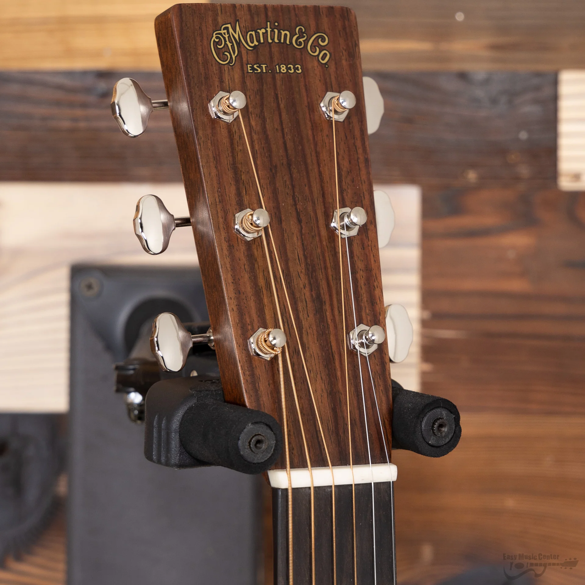 Martin OM-28E-LRB Orchestra Acoustic Guitar with LR Baggs Pickup (#2770597) - Image 8