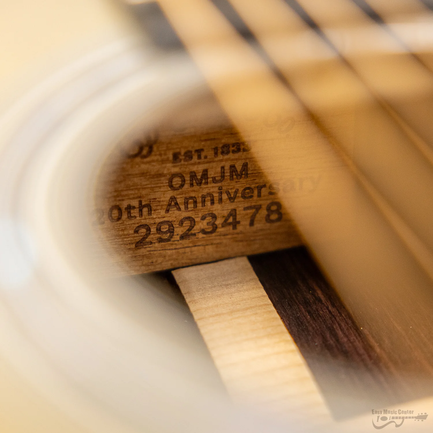 Martin OMJM-20TH John Mayer Signature Acoustic Guitar, 20th Anniversary Edition (#2923478) - Image 11