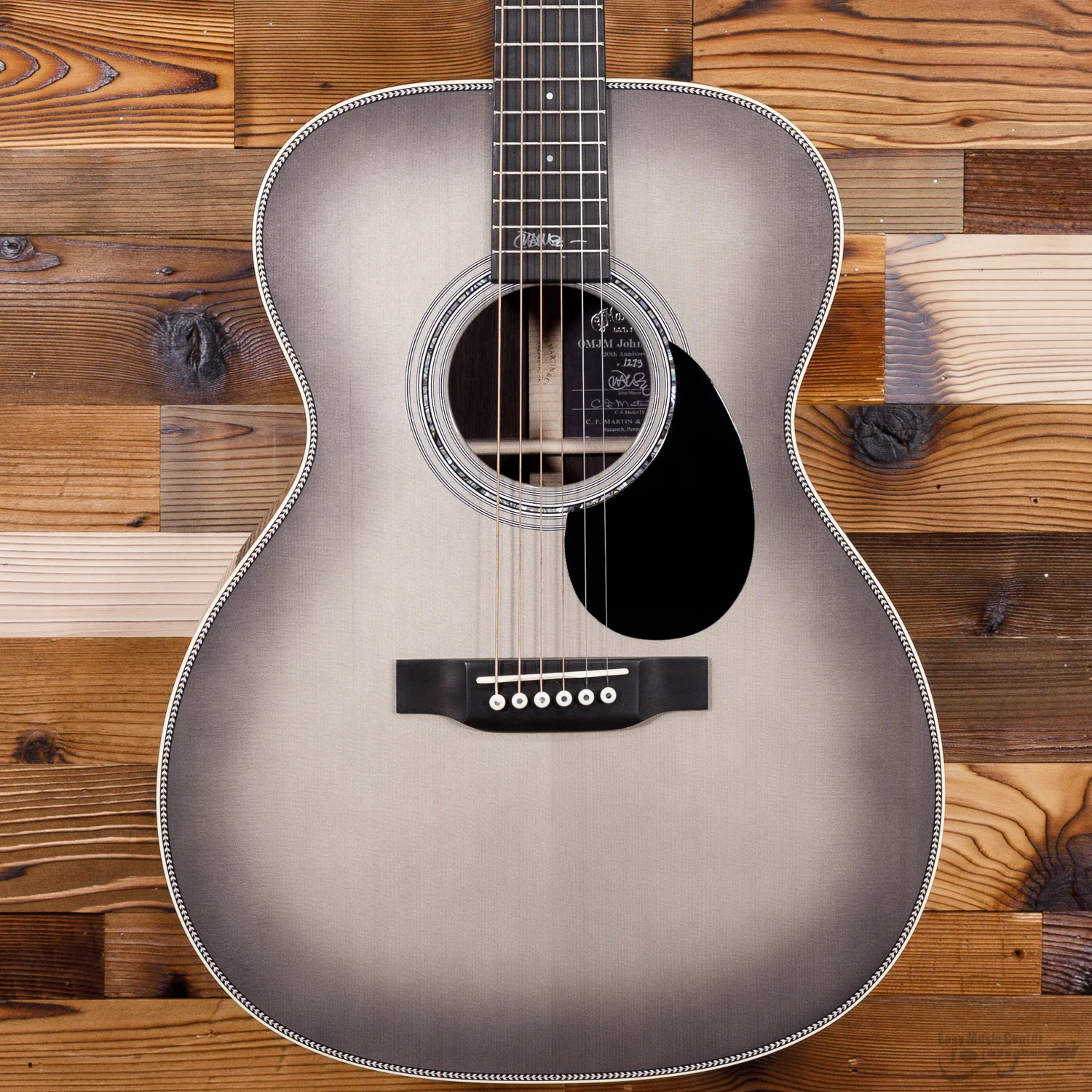 Martin OMJM-20TH John Mayer Signature Acoustic Guitar, 20th Anniversary Edition (#2923478) - Image 2