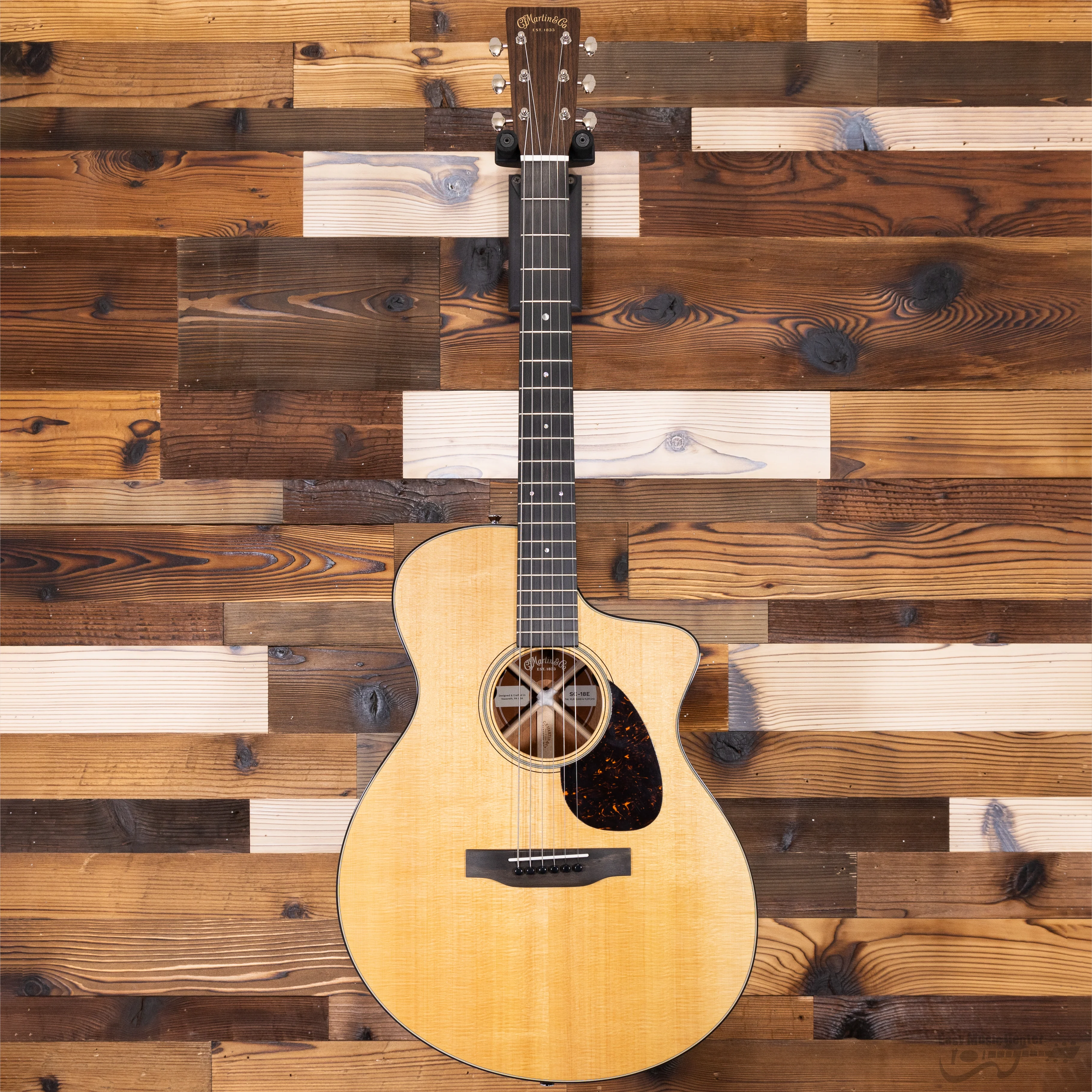 Martin SC-18E Modern SC Acoustic Guitar w/ Fishman Electronics, Spruce Top, Mah b/s, Natural (#2867262)