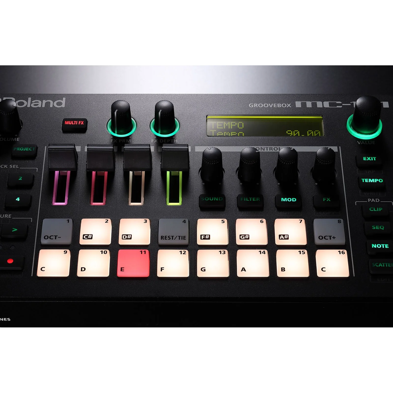 Roland MC-101 Groovebox 4-track Sequencer - Image 8