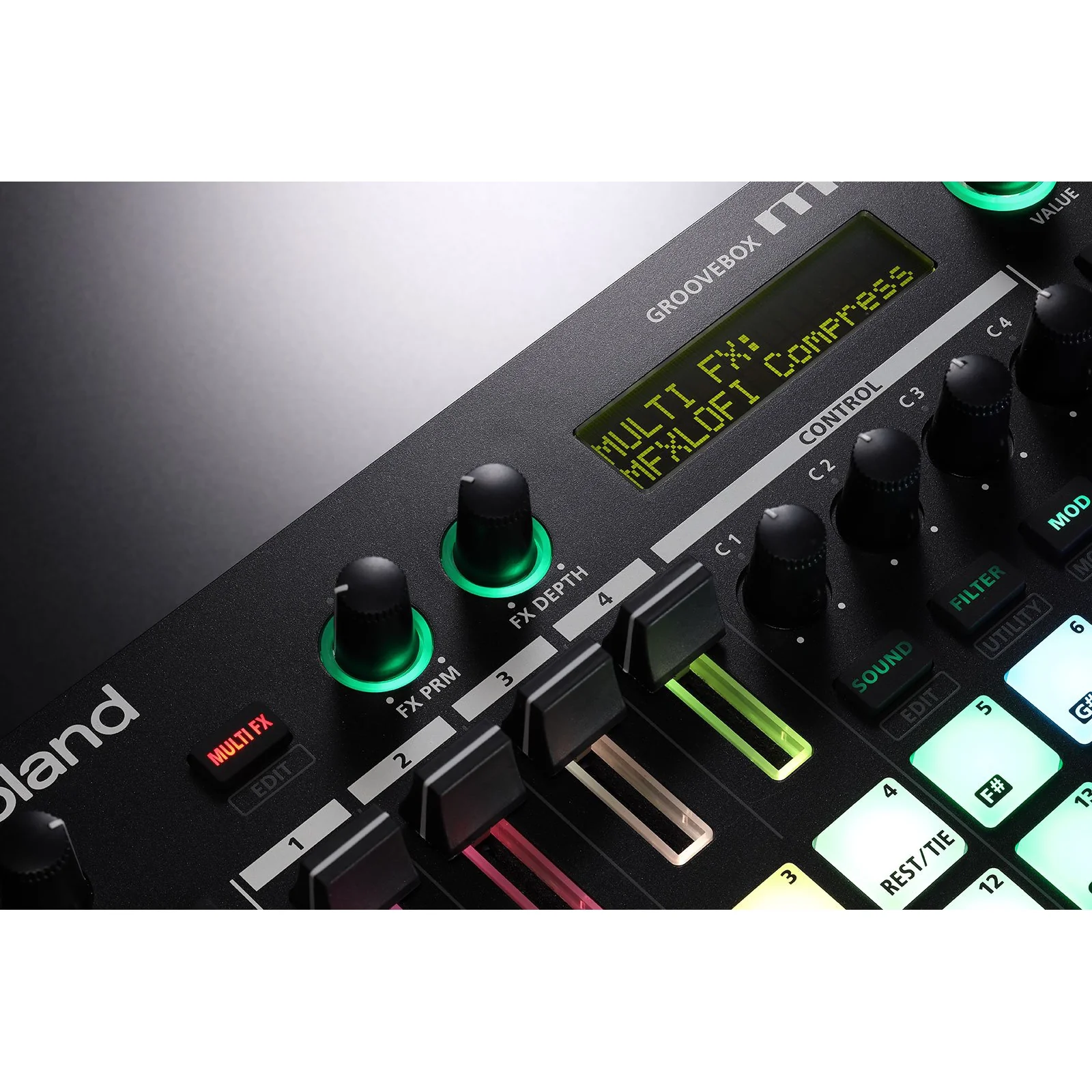 Roland MC-101 Groovebox 4-track Sequencer - Image 9