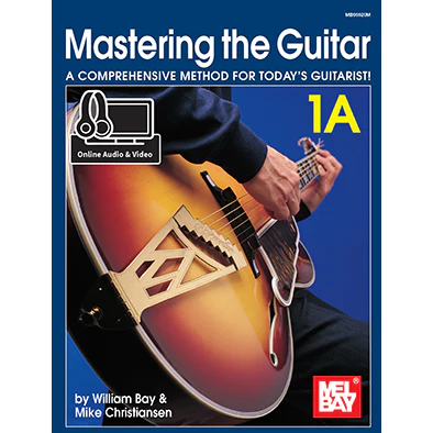 Mel Bay 96620M Mastering the Guitar 1A - (Book + Online Audio/Video)