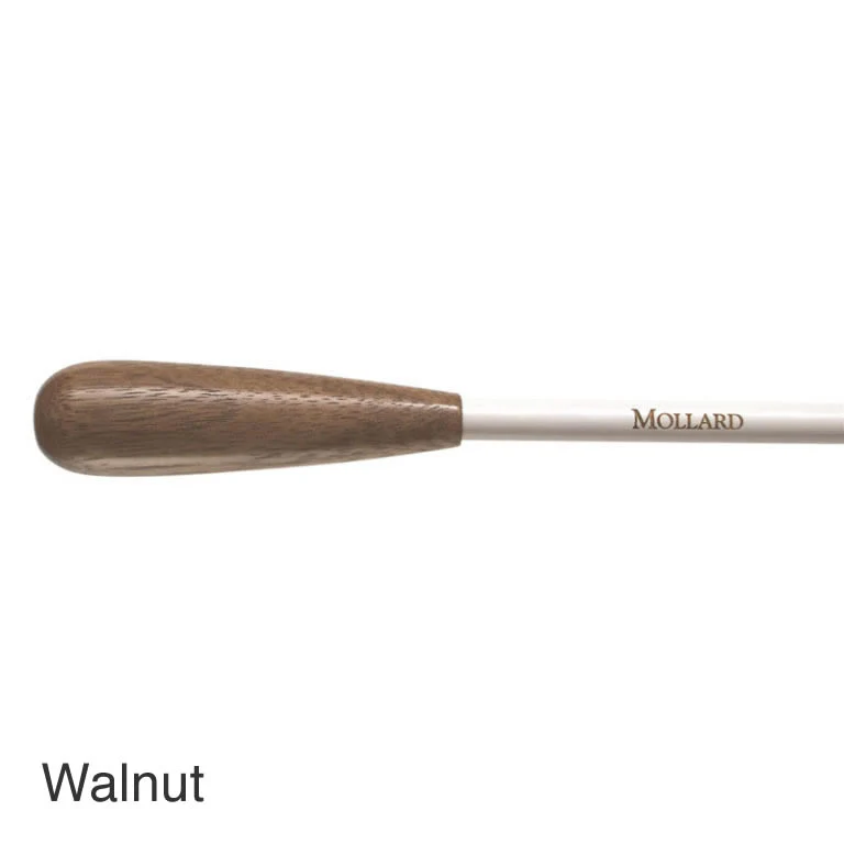 Mollard P12WW 12" Walnut White P Series Conductor's Baton