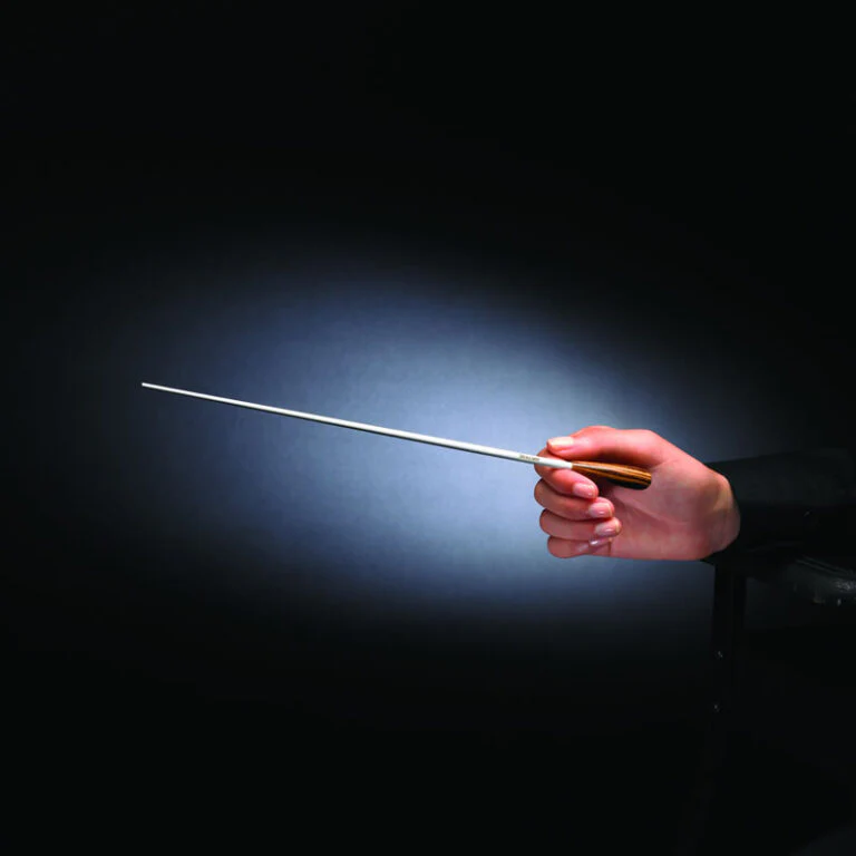 Mollard P12WW 12" Walnut White P Series Conductor's Baton - Image 2