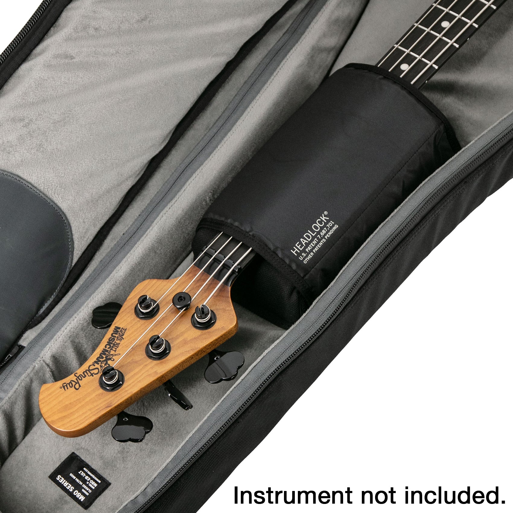 MONO M80-EB-ULT-BLK Classic Ultra Bass Guitar Case, Black - Image 7