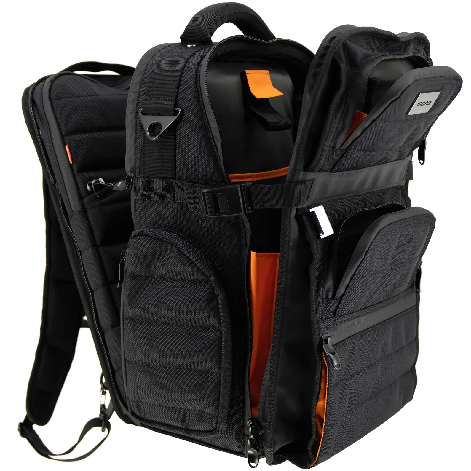 MONO M80-FLY-ULT-BLK Classic FlyBy Ultra Backpack, Black - Image 4