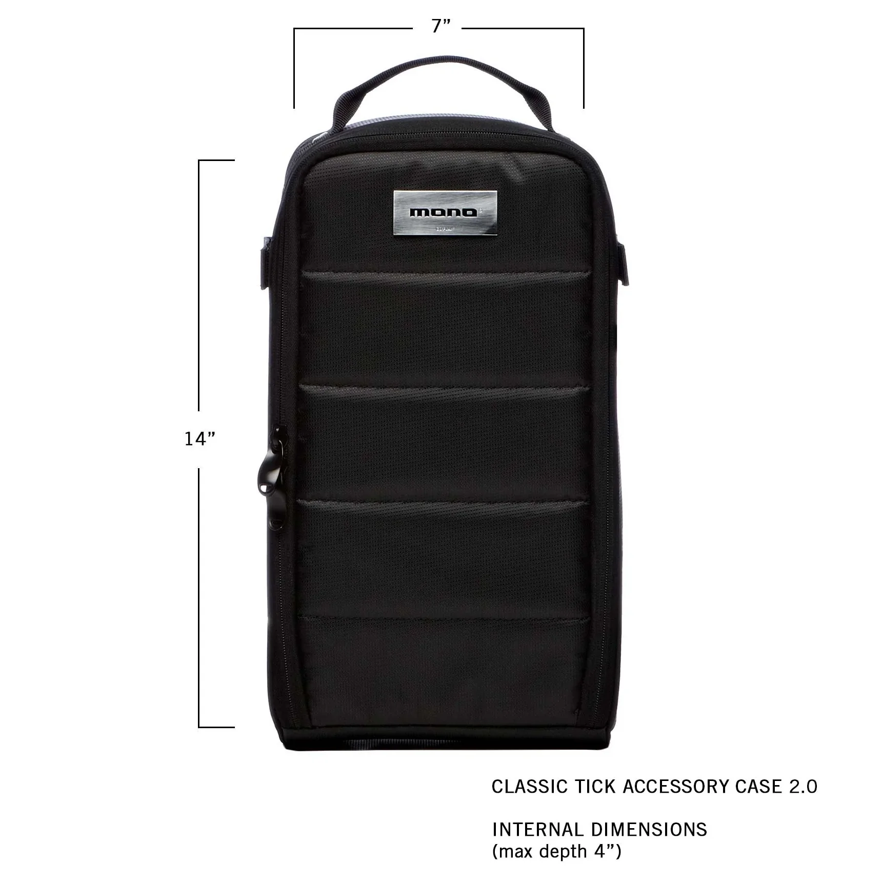 MONO M80-TICK-V2-BLK The Tick 2.0 Accessory Case, Black - Image 4