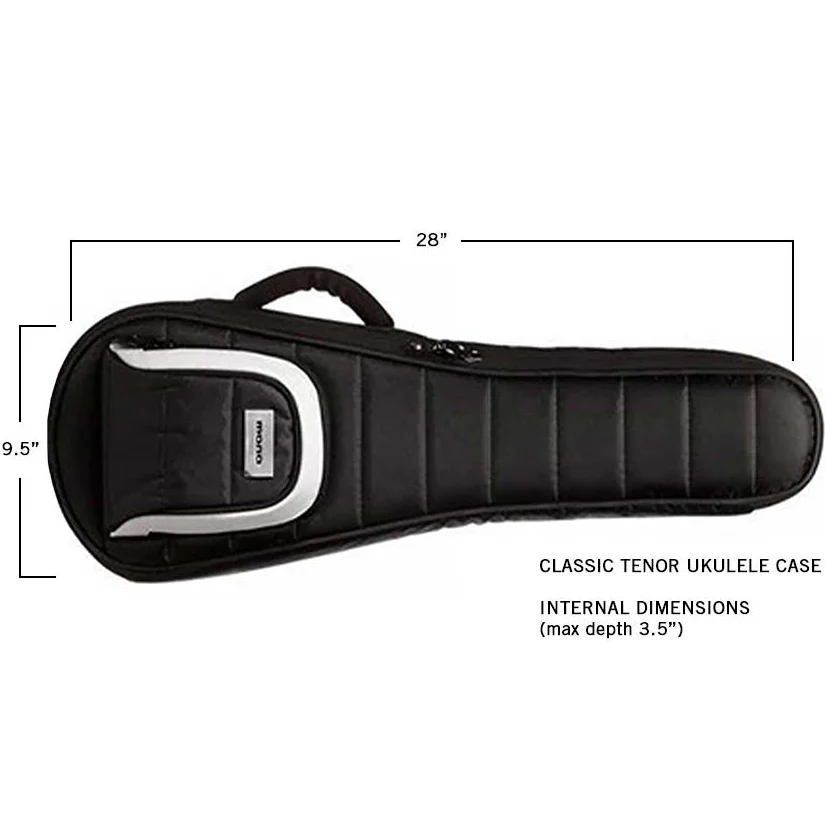 MONO M80-UT-BLK Classic Tenor Ukulele Case, Black - Image 4