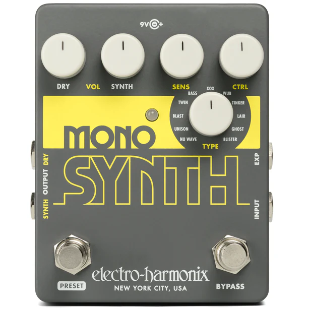 Electro-Harmonix MONOSYNTH Guitar Monophonic Synthesizer