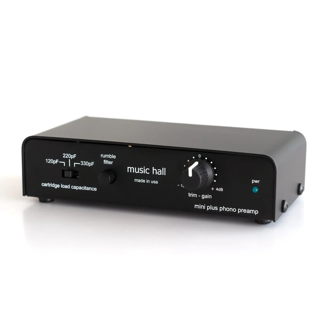Music Hall MINI-PLUS Phono Amp With Gain+ Headphone Out - Image 2