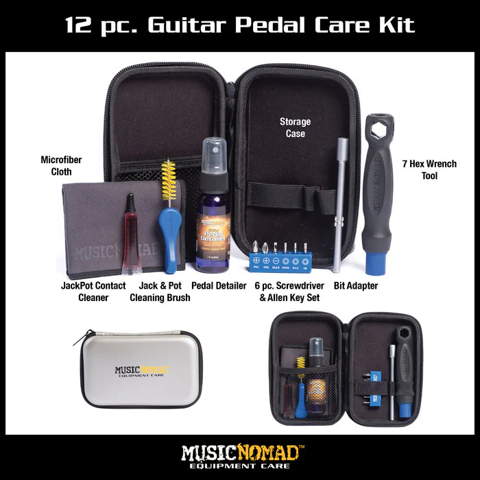 MusicNomad MN286 Guitar Pedal Care Kit - Image 2
