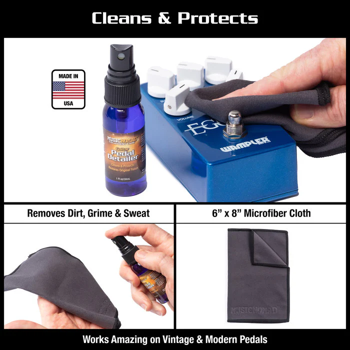 MusicNomad MN286 Guitar Pedal Care Kit - Image 6