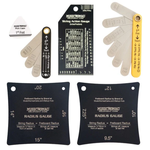Music Nomad MN604 Precision Setup Gauge Set - 6 pc.