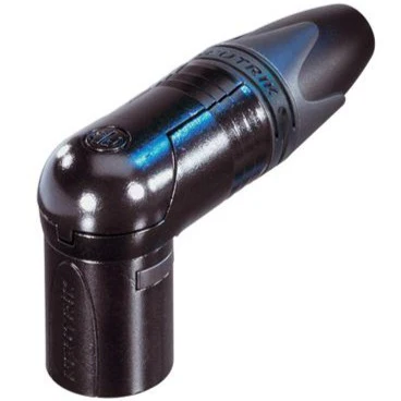 Hosa NC3MRX-B Neutrik XLR3M Right Angle Connector (Loc:1O)