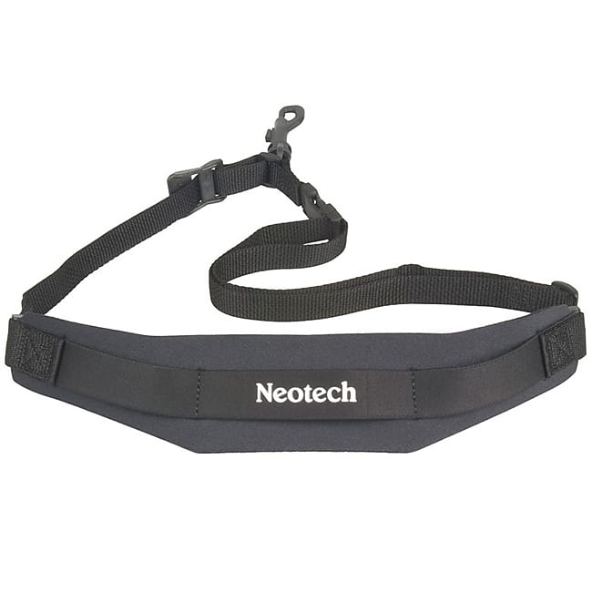 Neotech 1901162 Sax Neck Strap, Black, Regular, Swivel