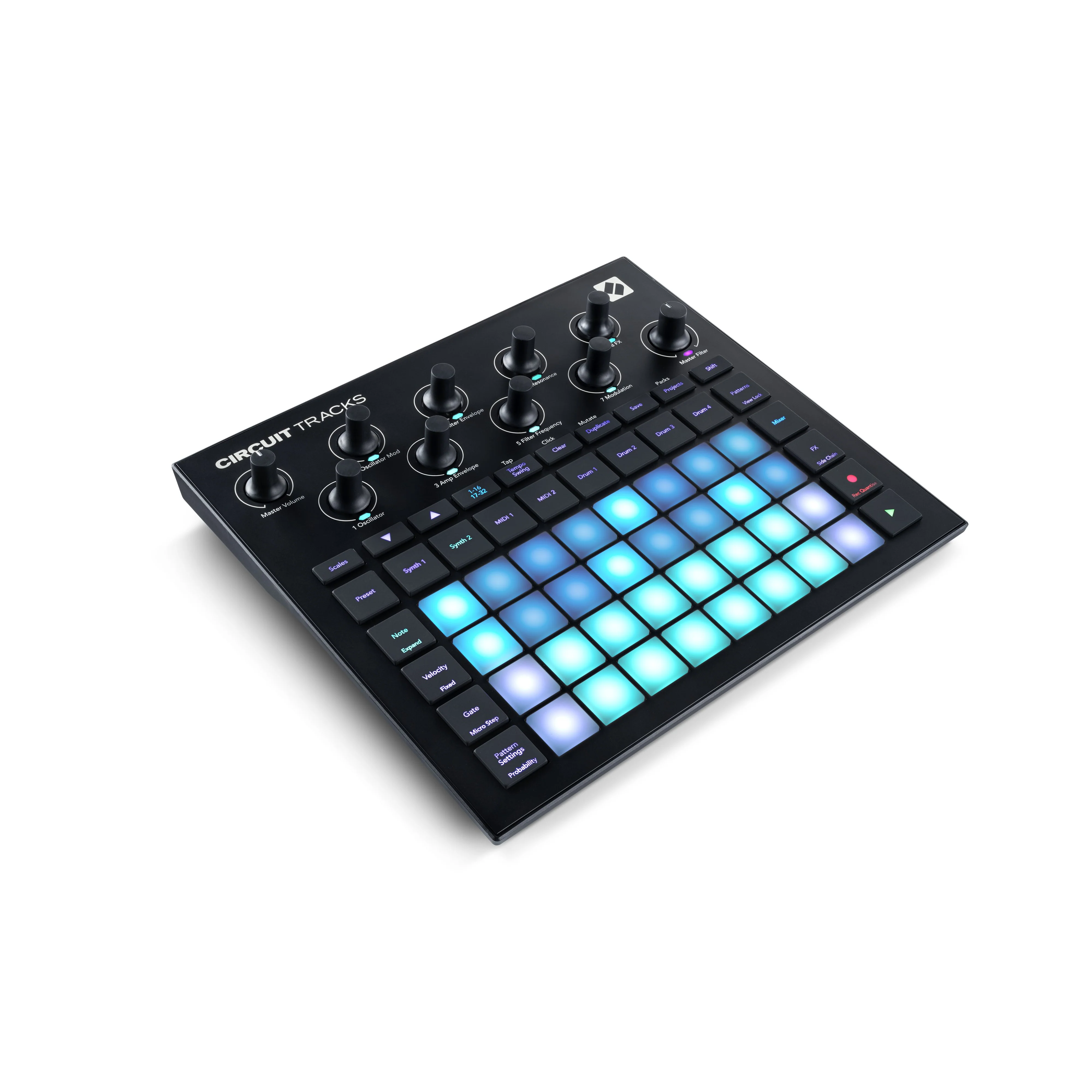 Novation CIRCUIT-TRACKS Standalone Groovebox with Synths, Drums and Sequencer - Image 7
