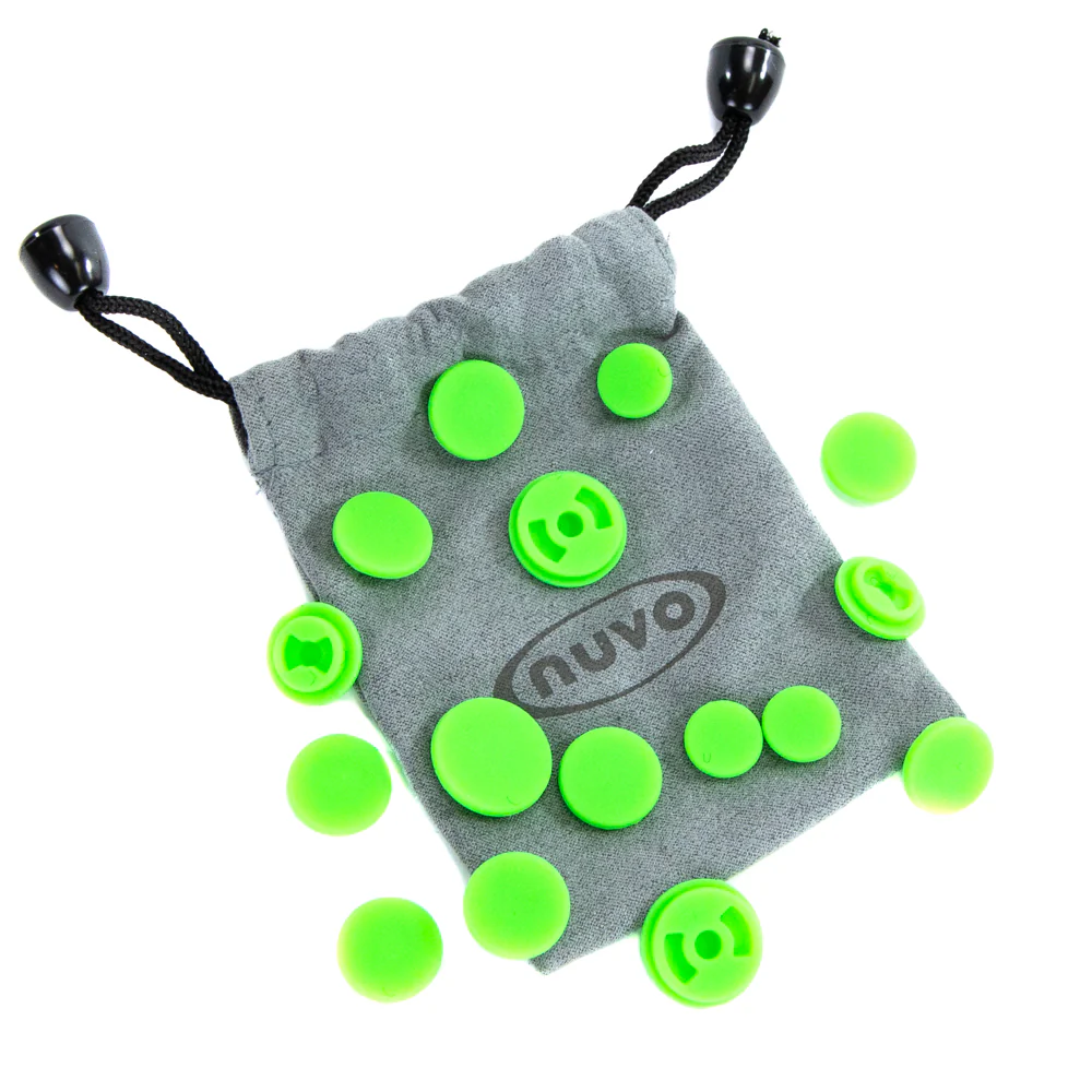 Nuvo N225KCGN Nuvo Colored Key Caps Set - Green