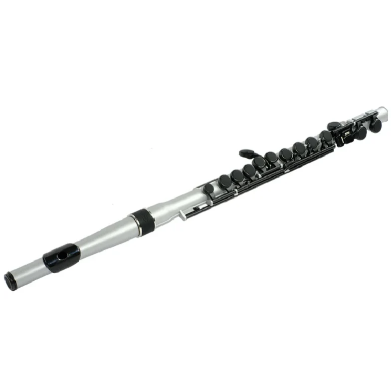 Nuvo N235SFSB Student Flute - Black/Silver
