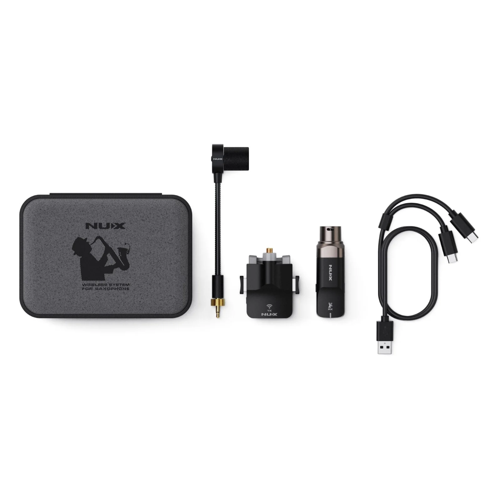 NUX B-6 2.4GHz Wireless Saxophone Microphone System - Image 8