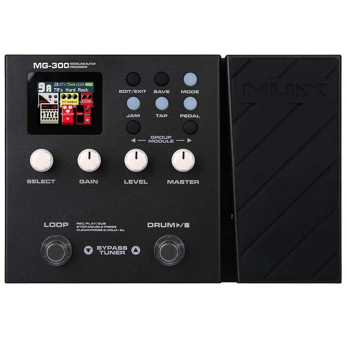 NUX MG-300 Micro Guitar Processor, Multi-Effects