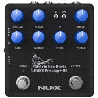 NUX NBP-5 Melvin Lee Davis Bass Preamp + DI Pedal