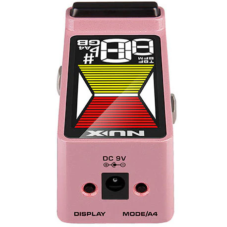 NUX NTU-3MKII-PK Flow Tuner Pedal Pink - Image 4