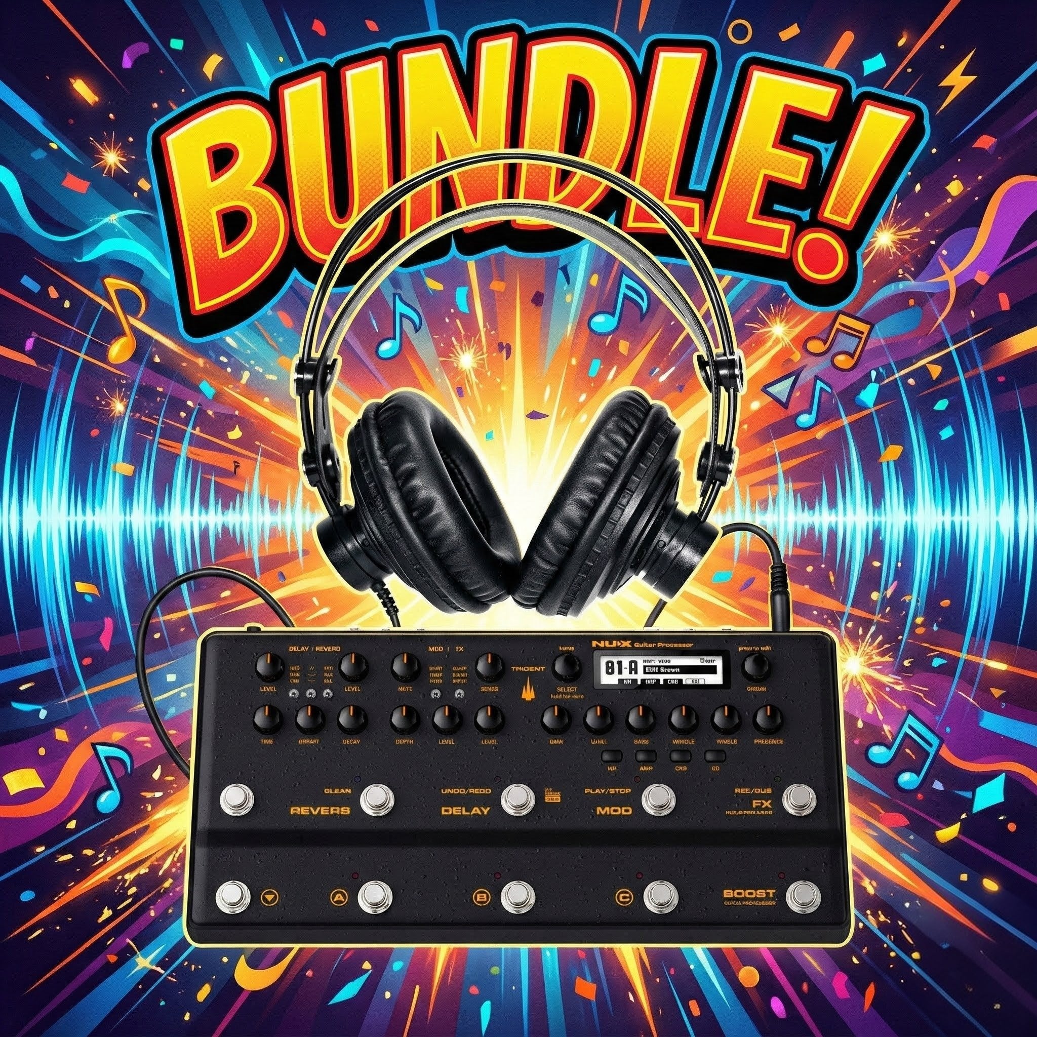 Nux Trident & FREE Lila Headphones