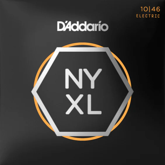 D'Addario NYXL1046 Nickel Wound, Regular Light, 10-46