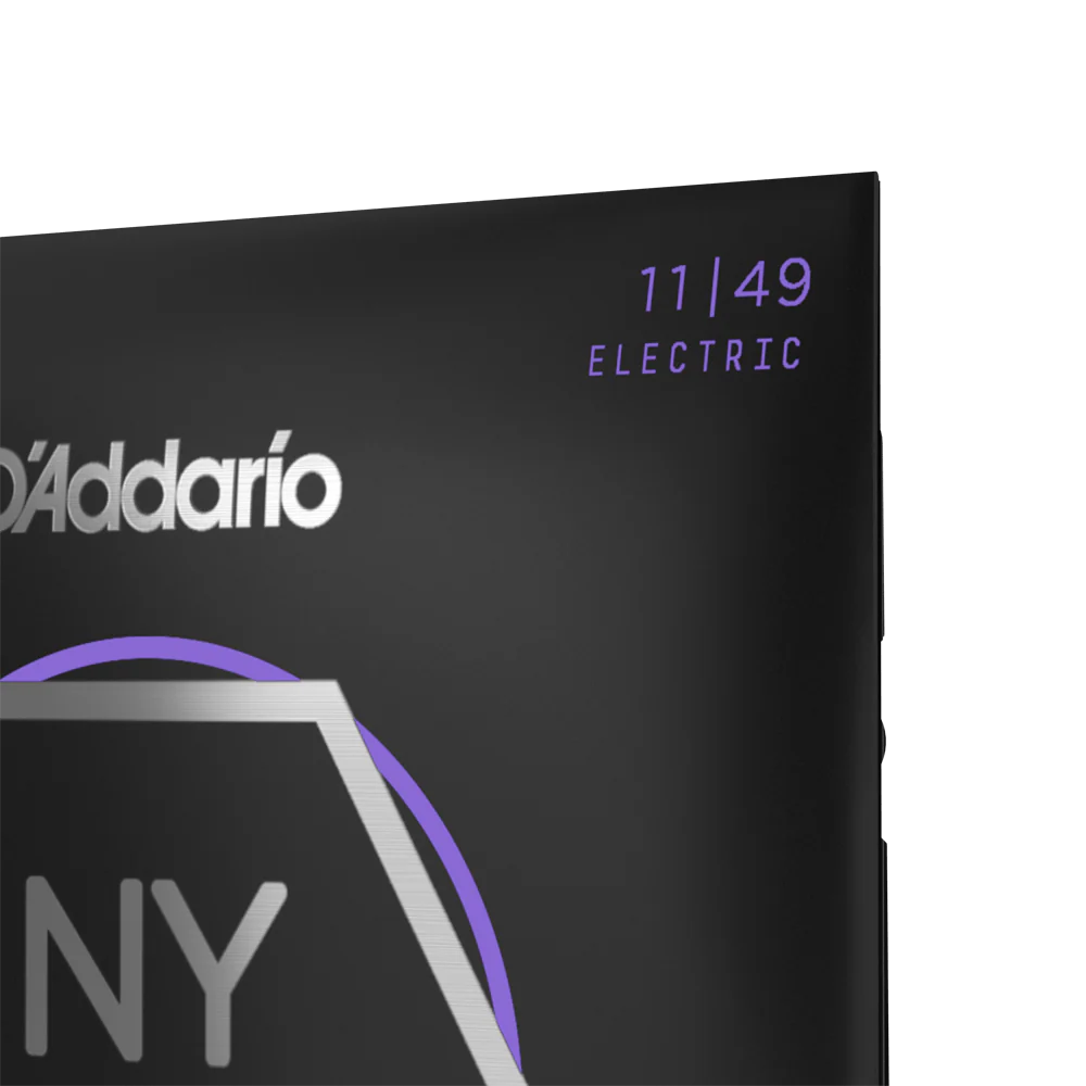 D'Addario NYXL1149 Nickel Wound Electric Guitar Strings, Medium, 11-49 - Image 3