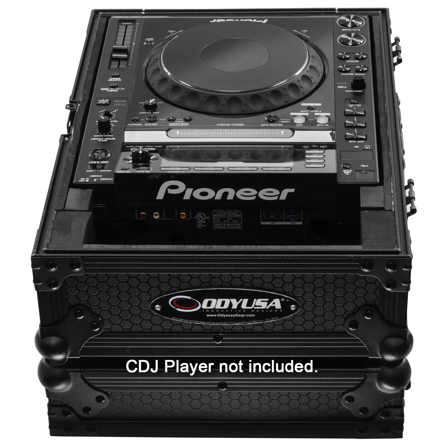 Odyssey 810127 Industrial Board Case - Fits CDJ-3000, 12" Mixers; 21.25" W 15.25" D 9.75" H - Image 3