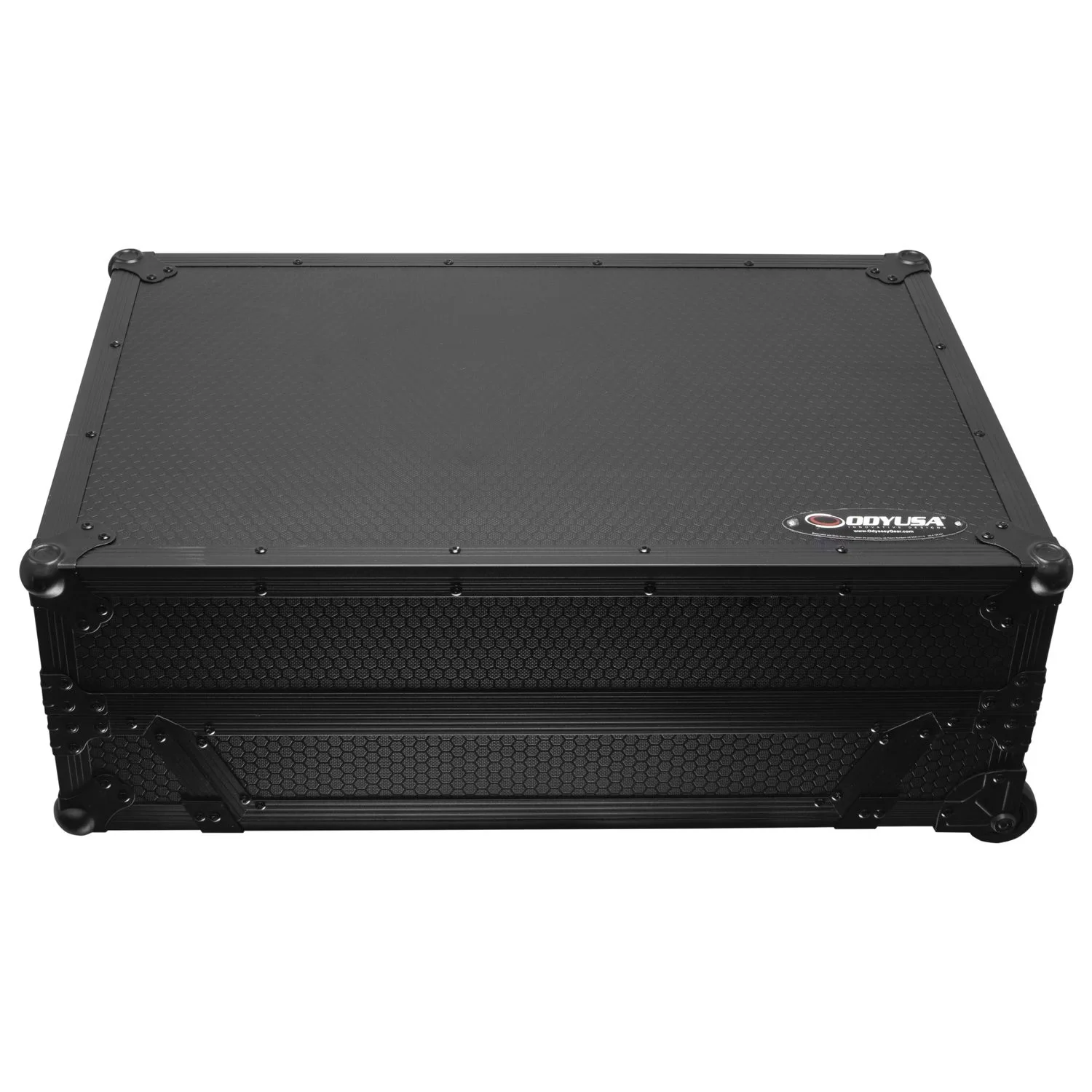 Odyssey 810271 Industrial Board Glide Style 1U Case w/ Wheels - Custom Fit for DDJ-1000/SRT; 33.5" W 22.25" D 12" H - Image 10