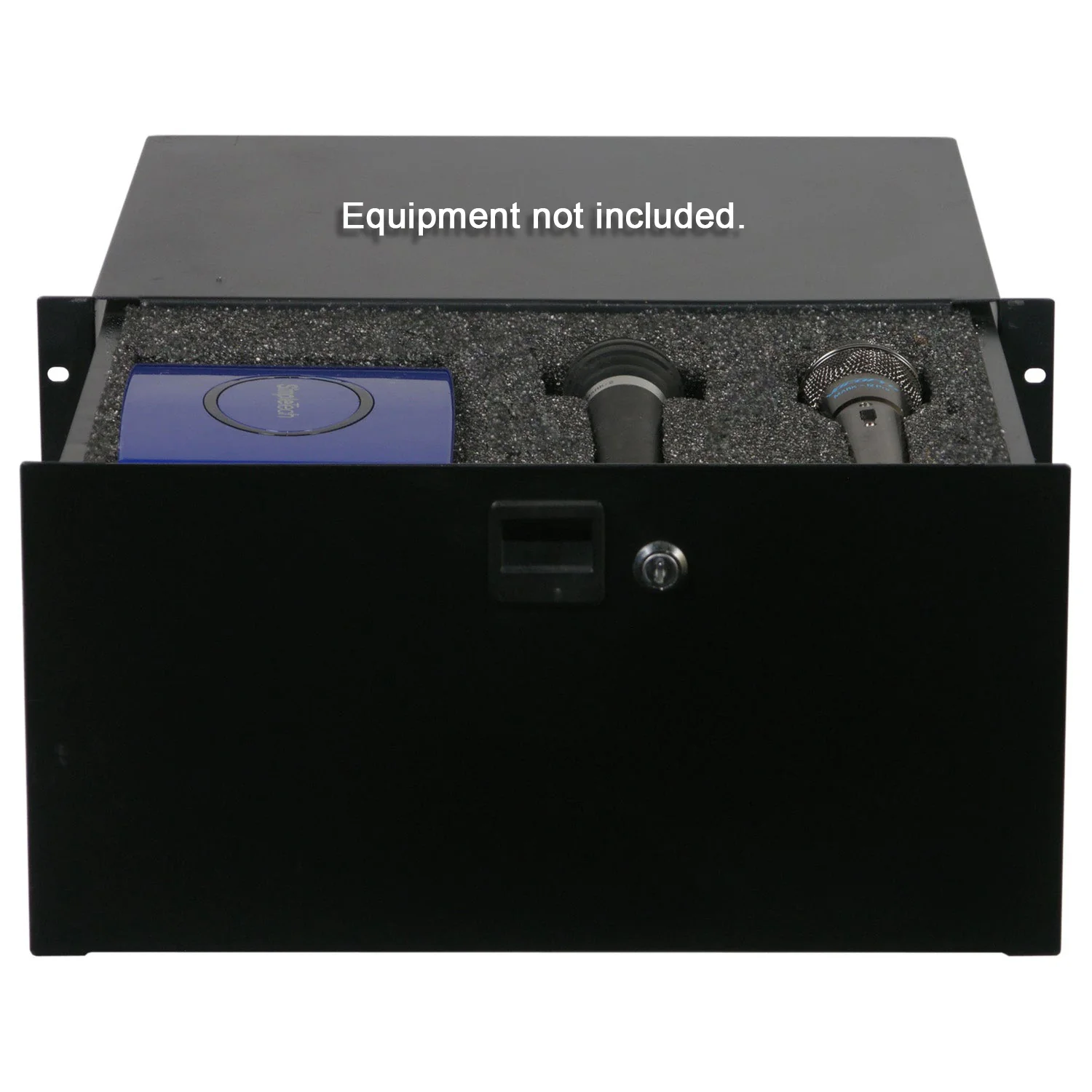 Odyssey ADFRD05 5U Rack Drawer w/ Diced Foam Interior and Lock; 5.75" W x 15" D x 8.5" H - Image 4
