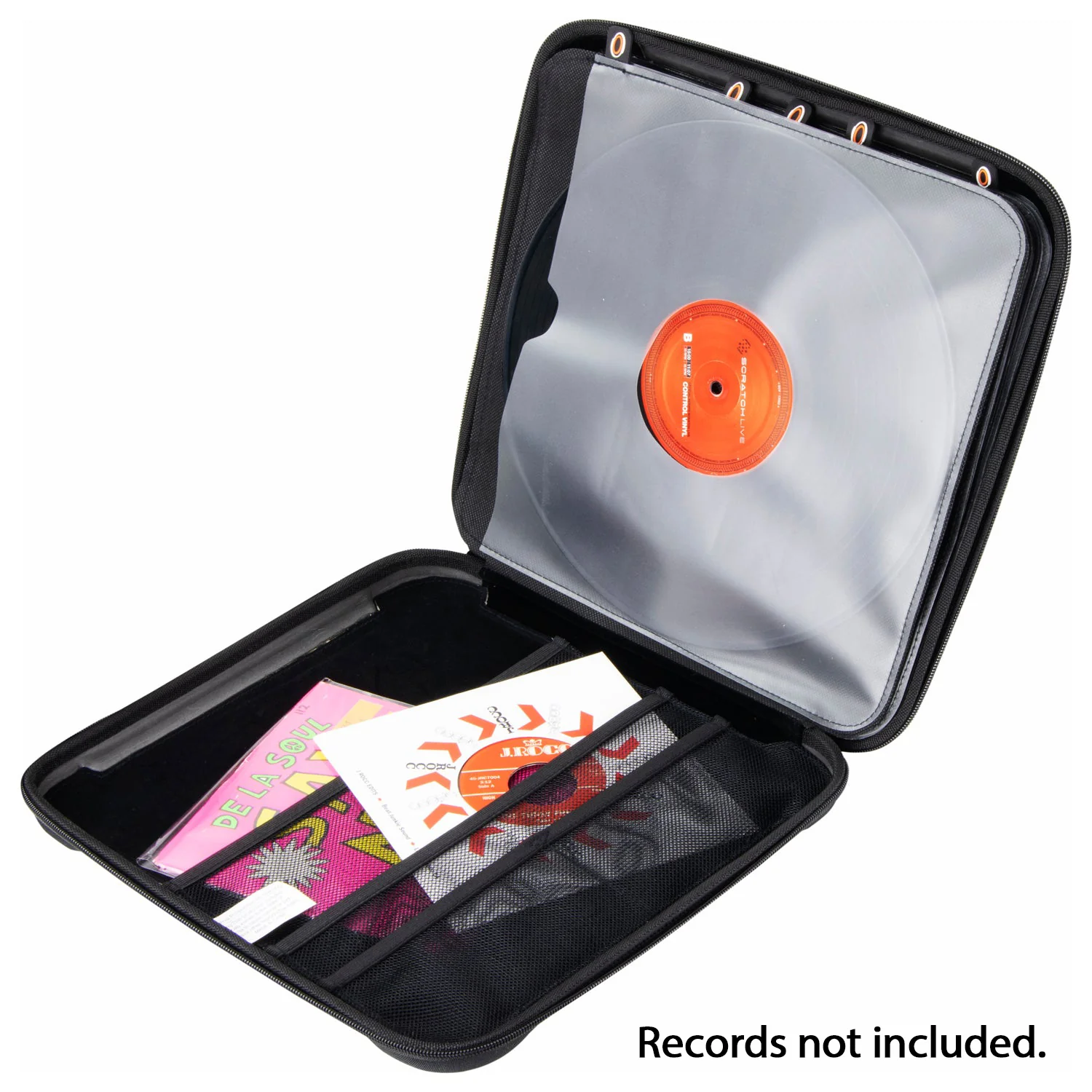 Odyssey BMSLP1210 Streemline Series EVA Case for 12" Vinyl Records - Holds 10 Records - Image 5