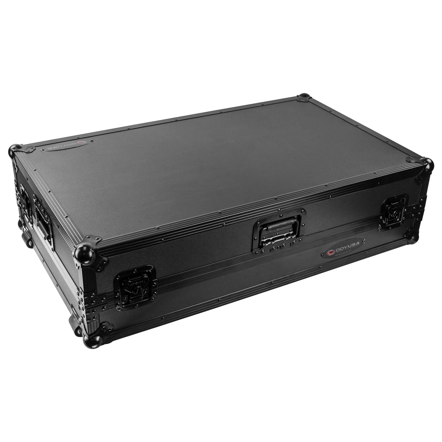 Odyssey FZGSXDJXZW1BL Black Label DJ Controller Case w/ Glide, Wheels, and 1U - Fits XDJ-XZ; 40.25" W 24.25" D 11.25" H - Image 11